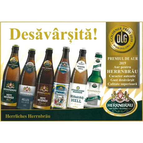 Bere germana bavareza Herrnbräu Heffe Weissbier